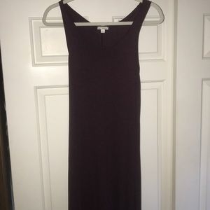 Maroon long maxi dress!! Super comfy